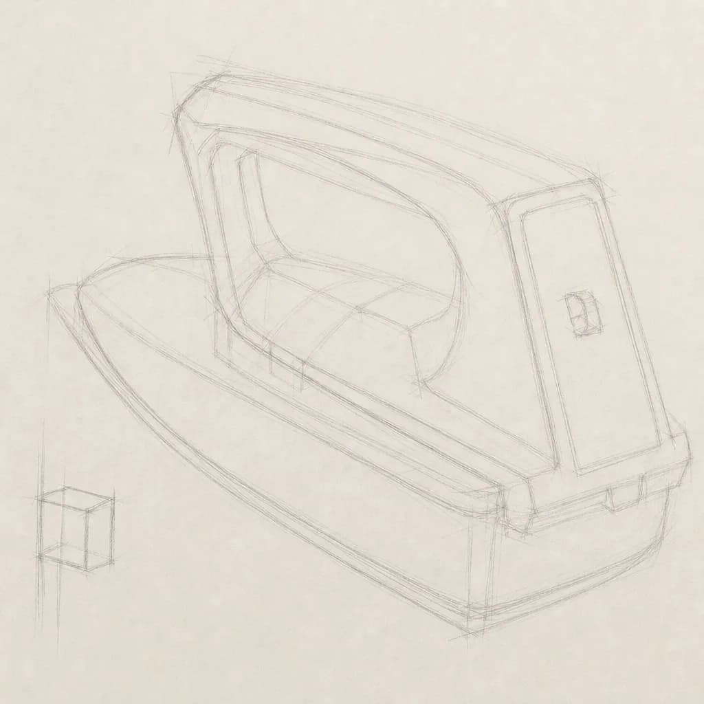 下描き