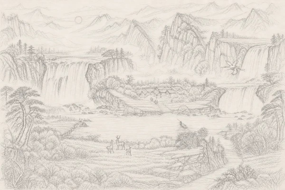 下描き