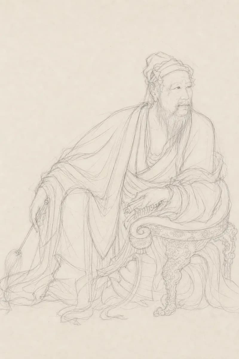 下描き